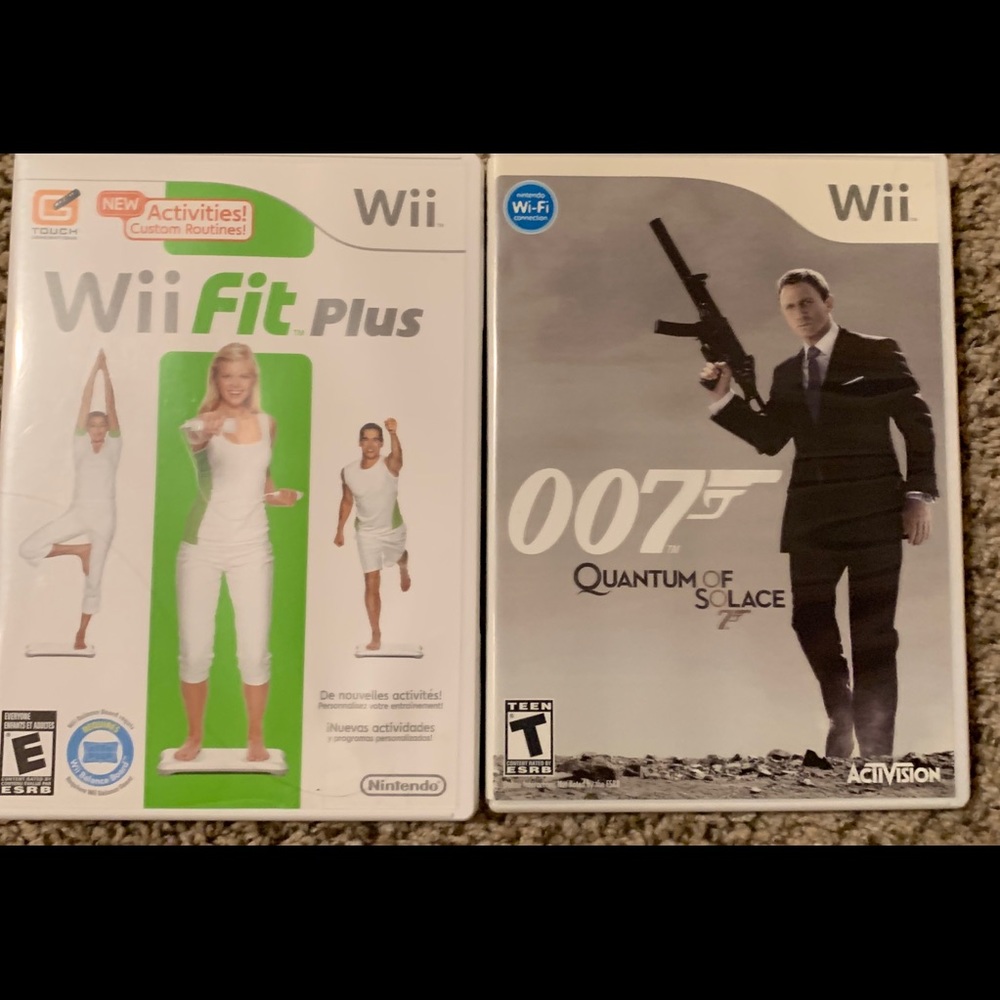 Like new Wii plus and 007 Game